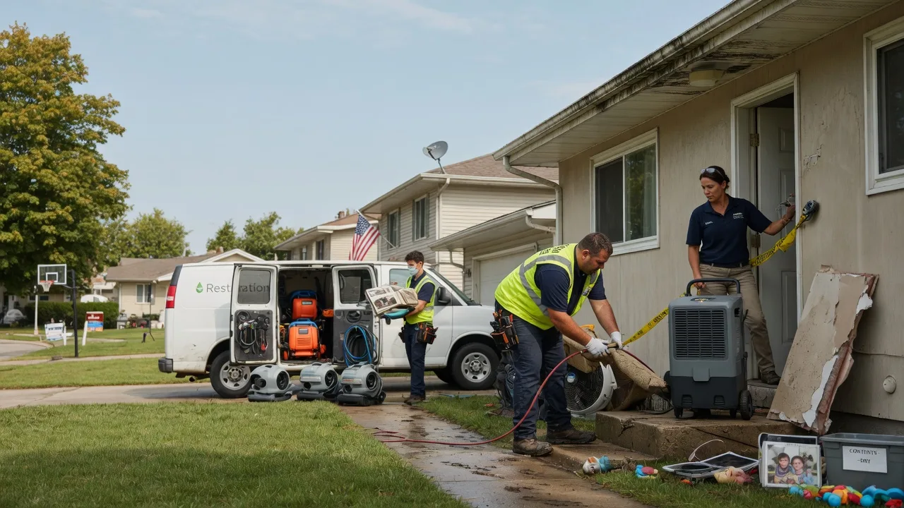 Water Damage Restoration in Greenville, RI near me
